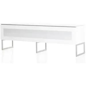 Meuble TV MELICONI Valence 160 cm blanc pas cher