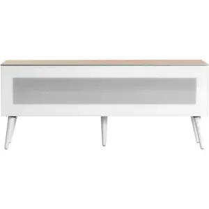 Meuble TV MELICONI Motala 120 cm bois pas cher