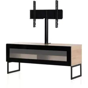 Meuble TV MELICONI Seville 120 cm bois clair pas cher