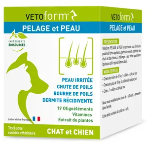 Vetoform Pelage et Peau Chien Chat 100gVendu paramazon
