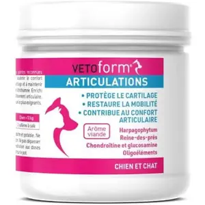 Vetoform Articulations Complément Alimentaire Chiens Chats 100 G
