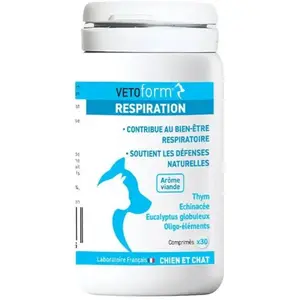 Vetoform Vétoform Confort Respiratoire Complément Alimentaire Chien et... pas cher