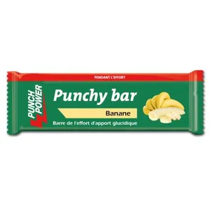 PUNCH POWER - PUNCHY BAR Banane - Présentoir 40 barres pas cher