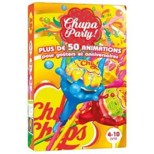 Chupa party jeu de cartes chupa chups apicoove pas cher