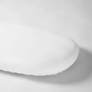 Kadolis Drap housse en coton bio Blanc pour landau (72 x 33 cm) pas cher