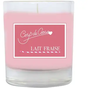 Coup de Coeur - BOUGIE LAIT FRAISE Bougies 200 g unisexVendu parnocibe