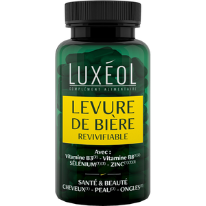 Comparateur de prix : Luxéol levure de bière revivifiable 90 gélules