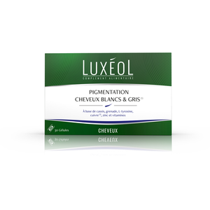 Luxéol Pigmentation Cheveux Blancs & Gris Complément alimentaire pas cher