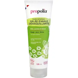 Propolia Gel-Huile Nettoyant Miel, Camélia et Bleuet 125 ml