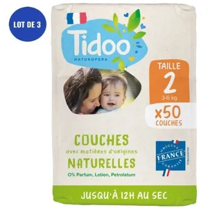 Comparateur de prix : Tidoo Couche Écolabellisée T2 (3-6kg)