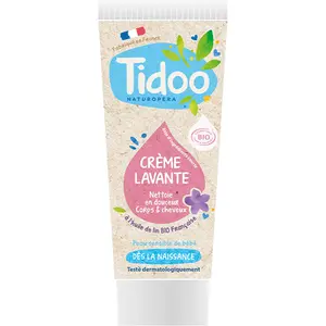 Tidoo - Crème lavante nourrissante à l'huile de lin BIO 200 ml - Tidoo pas cher