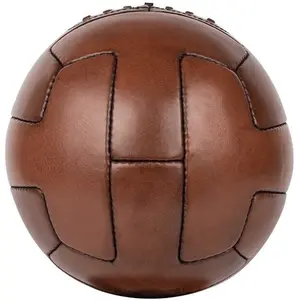 Comparateur de prix : Rebond Ballon de football Vintage 1930 marron T5