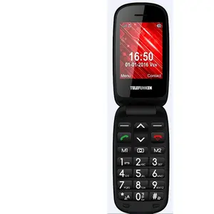 TELEFUNKEN Téléphone mobile à clapet TM 250 IZY Senior Noir pas cher