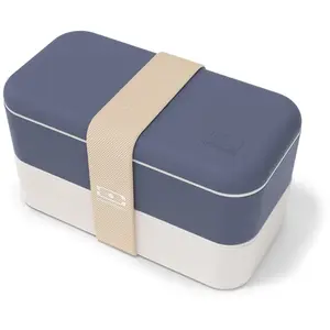 Boite MonbentoMB Original Bleu Natural Made in France pas cher