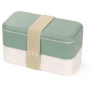 La boite bento made in France - monbento MB Original vert Natural pas cher