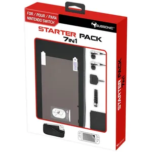 Comparateur de prix : Starter Pack 7 en 1 Subsonic pour Nintendo Switch