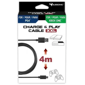 Subsonic Cable De Charge Pour Manette Ps4 Et Xbox One pas cher