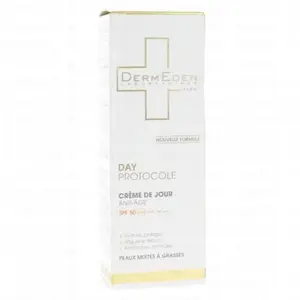 Dermeden Day Protocole Crème de Jour 4 En 1 Spf50 50ml pas cher