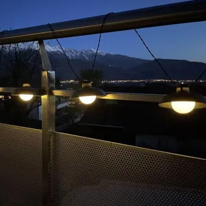 Comparateur de prix : Watt&Home Guirlande solaire - 5 m - noir - 10 ampoules - 50 lumens - rechargeable usb