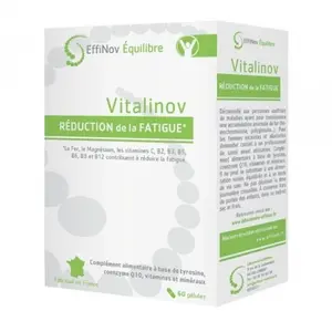 Comparateur de prix : Effinov équilibre vitalinov 60 gélules