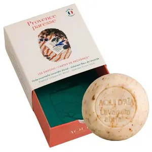 Aqui d'Aïa Savon Provence Paresse Aux Huiles Essentielles de Lavandin Abrial pas cher