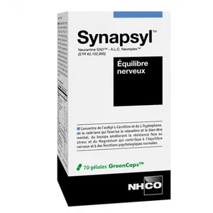 NHCO Synapsyl équilibre nerveux 70 gélules pas cher