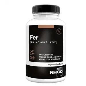 NHCO Fer Bisglycinate Amino-Chélaté 84 gélules pas cher