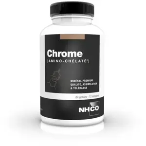 NHCO Amino-Chélaté Chrome 84 gélules pas cher