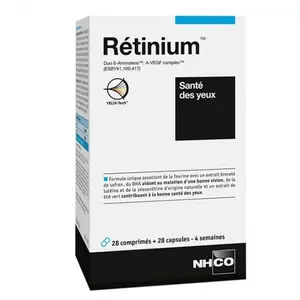 NHCO Rétinium 28 gélules + 28 capsules pas cher