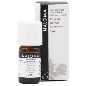 Haloma Huile Essentielle Rose de Damas Bio 2ml pas cher