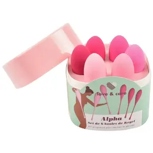 Love and Care Set de 6 boules de Kegel AlphaVendu parpassage-du-desir