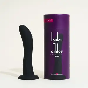 Loulou Dildou dildo double densité - L NoirVendu parpassage-du-desir