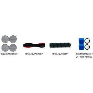 Comparateur de prix : Kit d'accessoires EZICLEAN pour aspirateur balai Cycloboost R8 wash