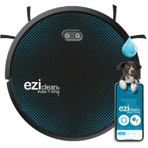 Comparateur de prix : Eziclean Robot Aspirateur Connected Electric Mop ® Aqua Connect X550