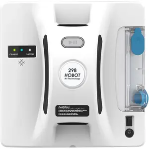 E.ziclean - robot lave-vitres connecté  hobot298 - Robot Lave-vitres Hobot 298 pas cher