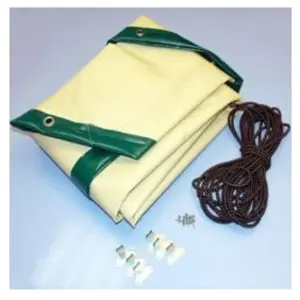Water Clip - couverture hiver hexagonale 310 waterclip 18730 ø 310 cm beige