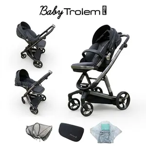 BABYTROLEM Poussette électrique une place F1S avec bercement automatique BabyTrol... pas cher