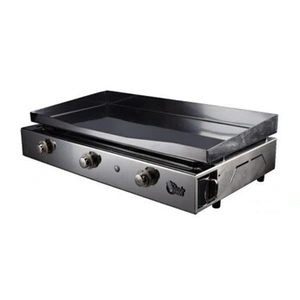 Plancha gaz 3 feux Sevilia tout inox TSMP - SE2-3F pas cher