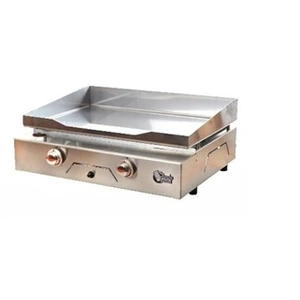 Plancha gaz 2 feux Sevilia tout inox TSMP - SE22F - Gaz - SeviliaVendu pardarty