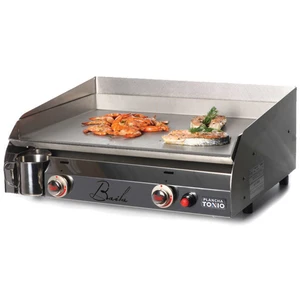 Comparateur de prix : Plancha gaz 2 feux Baila tout inox TSMP - BL2