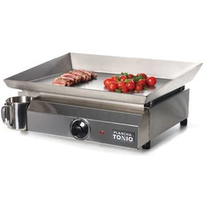 Plancha Inox Electica 220-230V TONIO - SavorCook Selects pas cher