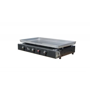 Plancha gaz 3 feux Lagos tout inox TSMP - LA13F pas cher
