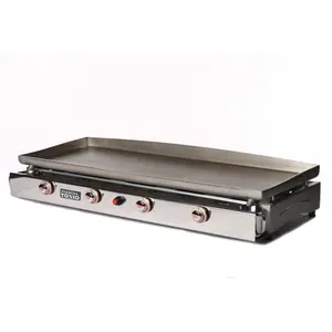 Comparateur de prix : Plancha à gaz LAGOA 4 feux - Plaque et caisson INOX - LG24F