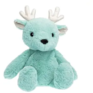 Pelucho - Peluche Bouillotte Cerf - Made in France pas cher