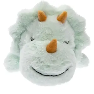 Pelucho - Peluche Bouillotte Triceratops - Made in France pas cher