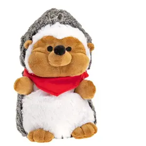 Pelucho - Peluche Bouillotte Hérisson - Made in France pas cher