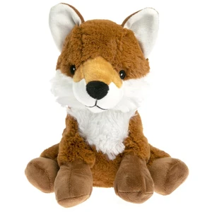 PELUCHO Peluche Bouillotte Renard - Made in France pas cher