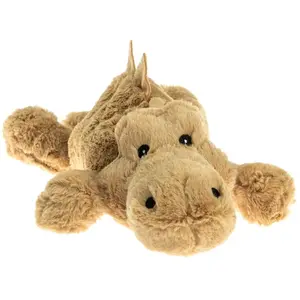 Pelucho - Peluche Bouillotte Crocodile - Made in France pas cher