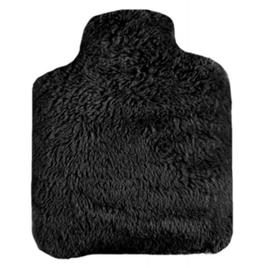 Pelucho - Bouteille Bouillotte micro-ondes Noire - Made in France pas cher