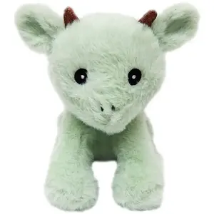 Pelucho - Peluche Bouillotte déhoussable Dragon - Made in France pas cher
